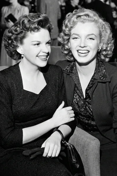 Judy Garland and Marilyn Monroe photo