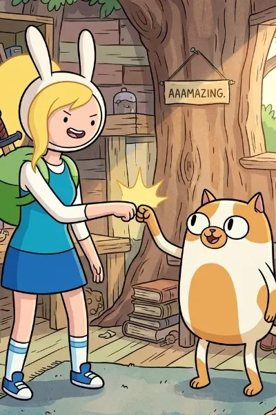 Fionna and Cake (Adventure Time)