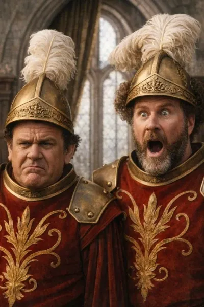 Gareth and Roderick (John C. Reilly and Will Ferrell)