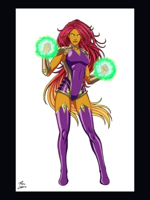 Just like Fire (Starfire) photo
