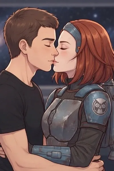 Ed Tucker and Bo-Katan Kryze photo