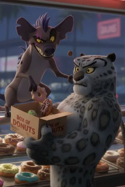 Banagi and Tai Lung photo