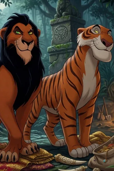 Scar and Shere Khan photo