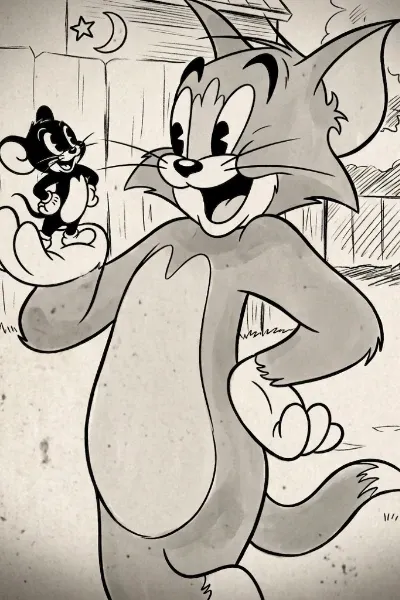 Tom Cat and Jerry Mouse photo