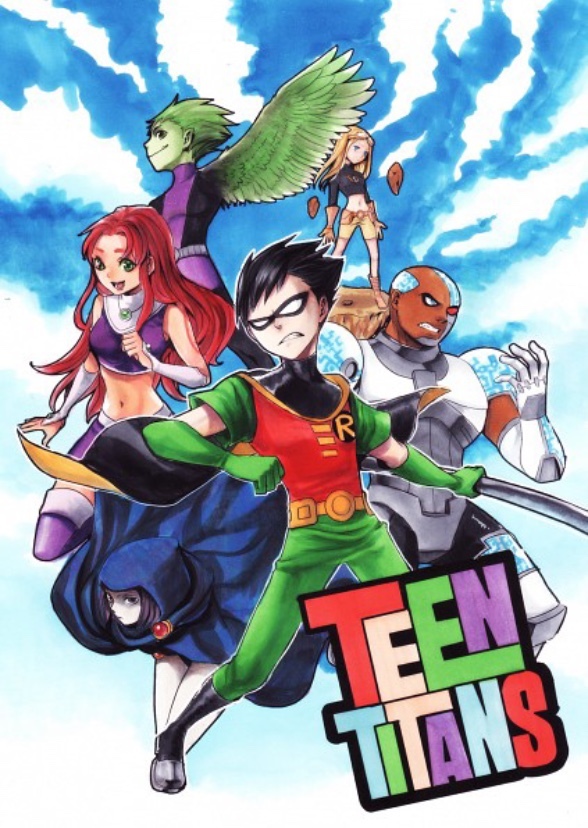 Teen titans in anime