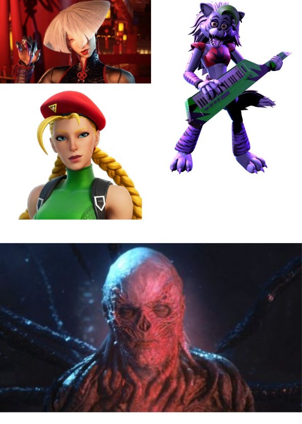 A.K.I, Roxy and Cammy vs Vecna