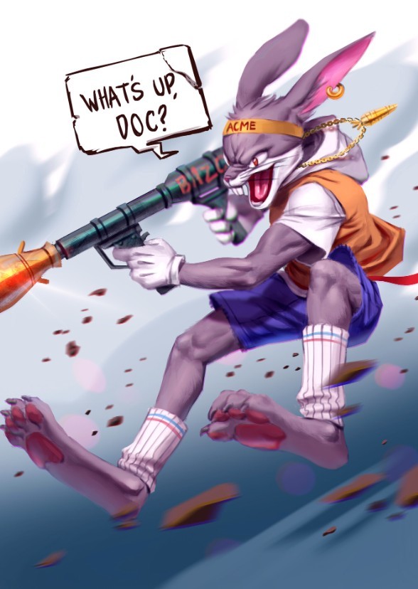 Fan Casting Billy West as Bugs Bunny / Washington Bunny in Acme Rabbit A Looney Tunes