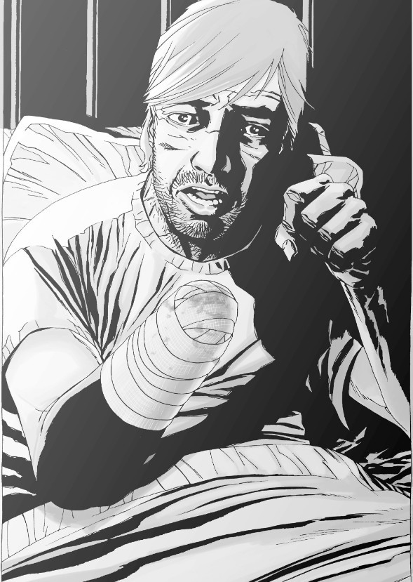 Actors who will played rick grimes without hand from the walking dead comics