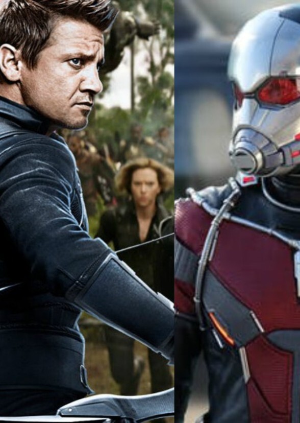 Actors who would play Hawkeye and Ant-Man in different decades