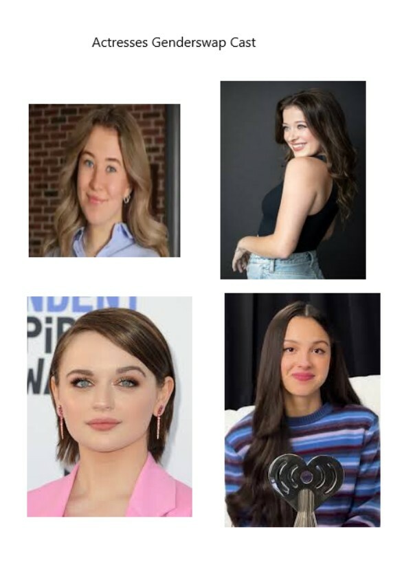 Actresses Genderswapped (SaranshArora05 Version)