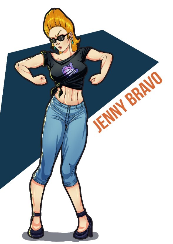Actresses who could play Jenny Bravo(Live Action)