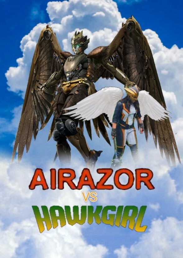 AIRAZOR VS HAWKGIRL 