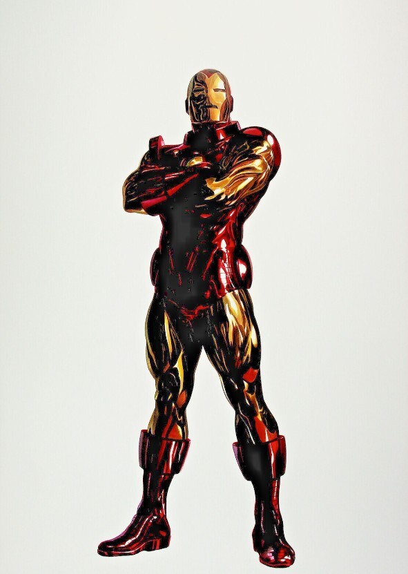 Alex Ross Iron Man in Real Life