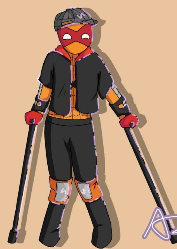 Ali stroker as sun spider