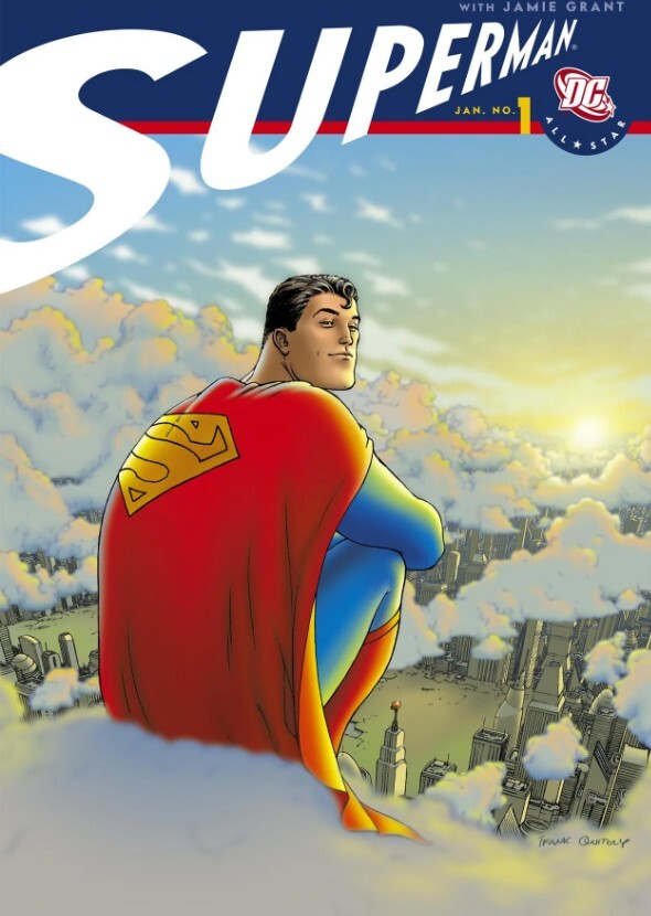 All-Star Superman (2008) with character roster from the comics