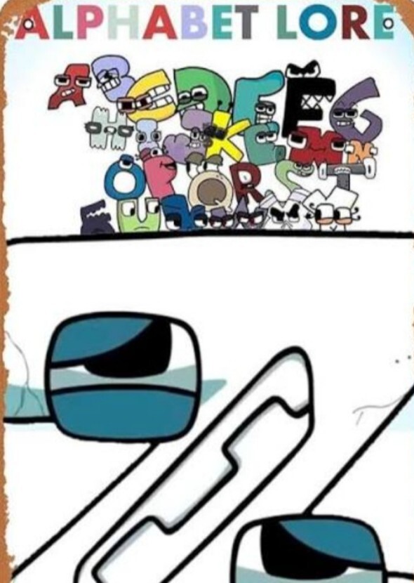 Alphabet Lore, if fictional characters made it