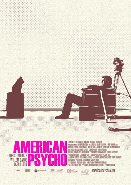 American Psycho (German Cast) Fan Casting Poster