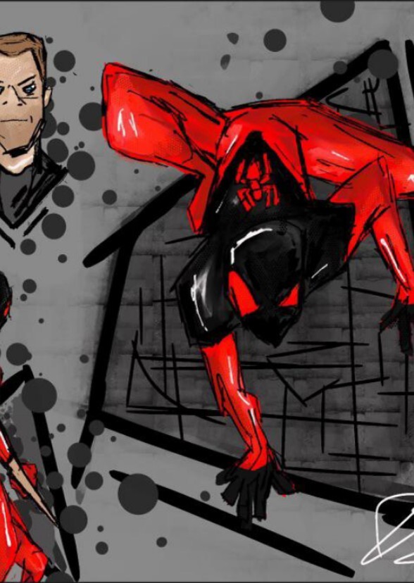Andy Sandberg as Kaine Parker.