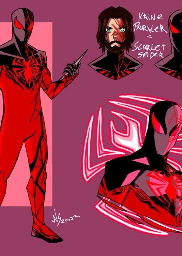 ANDY SANDBERG AS Scarlet spider KAINE