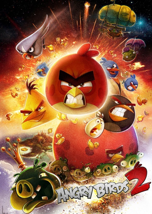 Angry birds 2 (live-action, CGI movie)