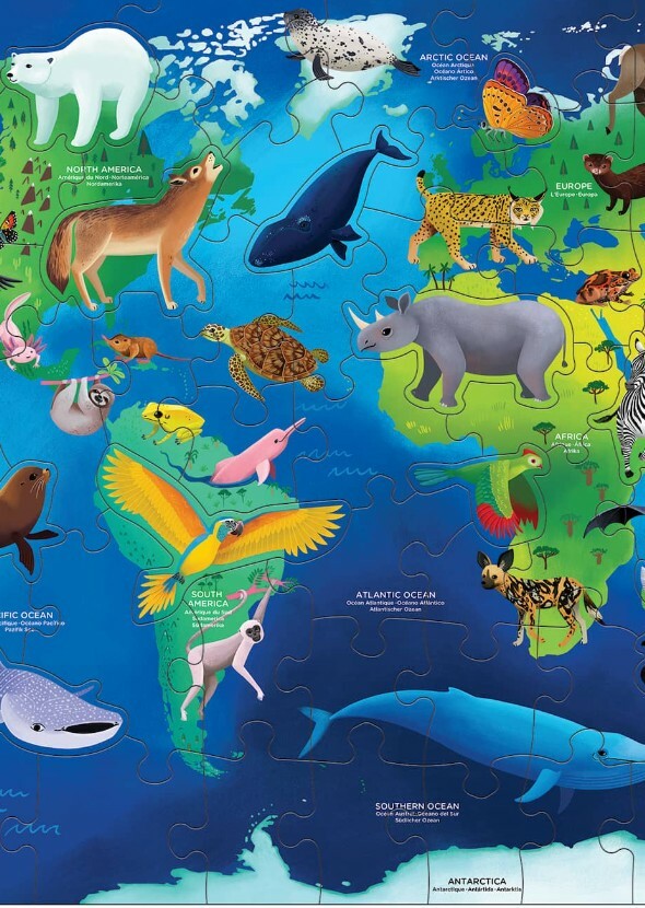 Animals found in Habitats 
