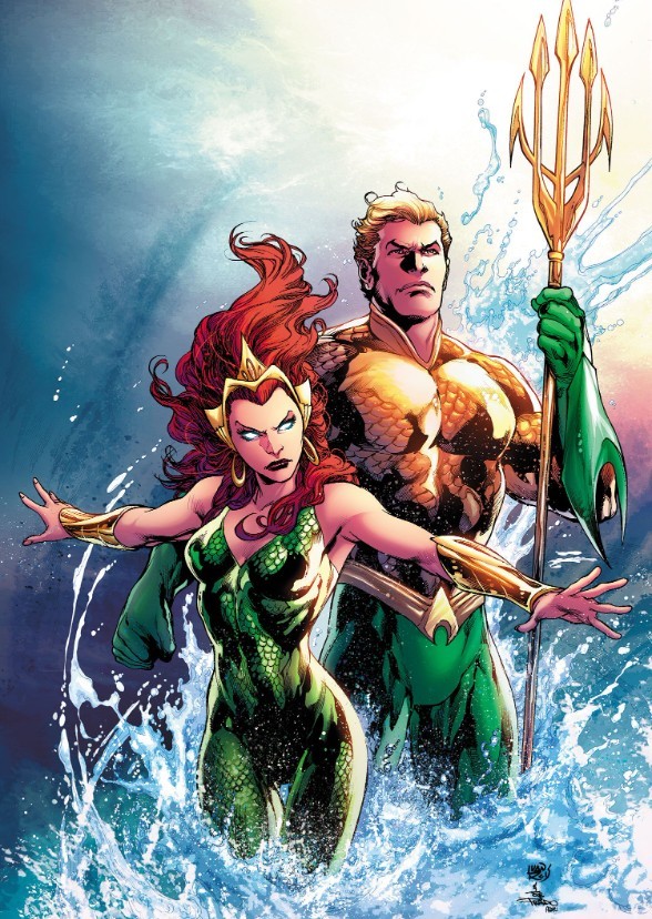 Aquaman and Mera (Mystoreo Cut)