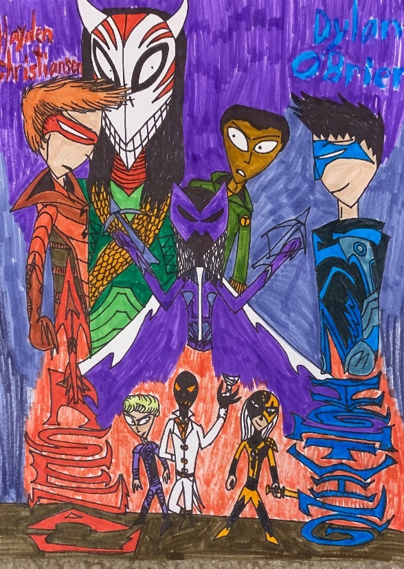 Arsenal and Nightwing 