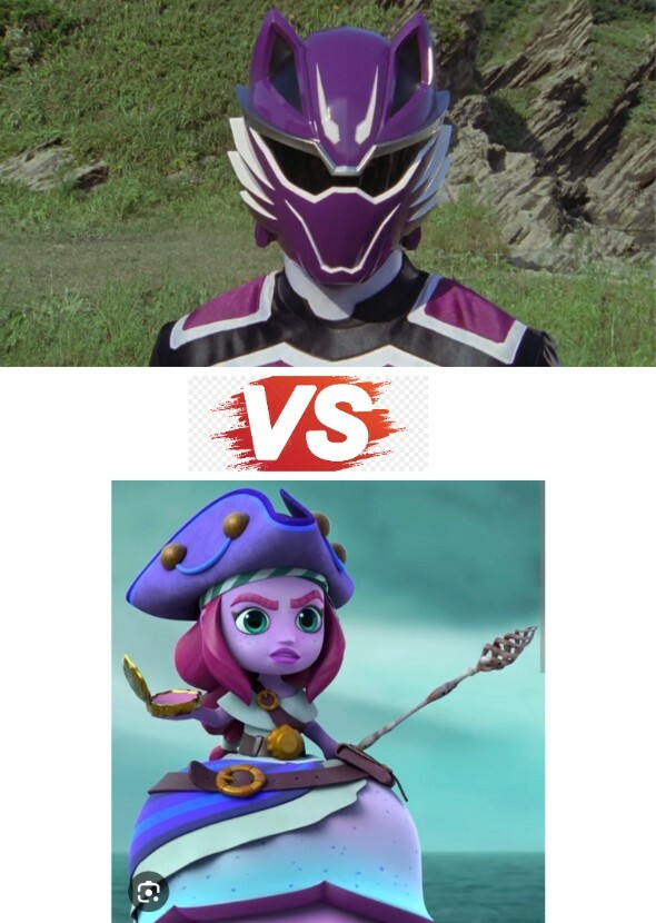 Asuka the GekiViolet VS. Esclara la Pirata