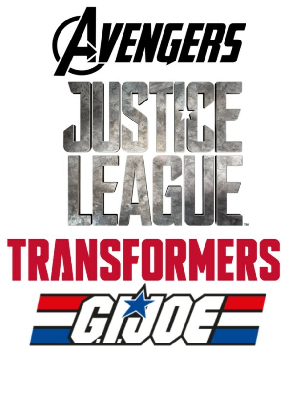 Avengers/Justice League/Transformers/G.I. Joe