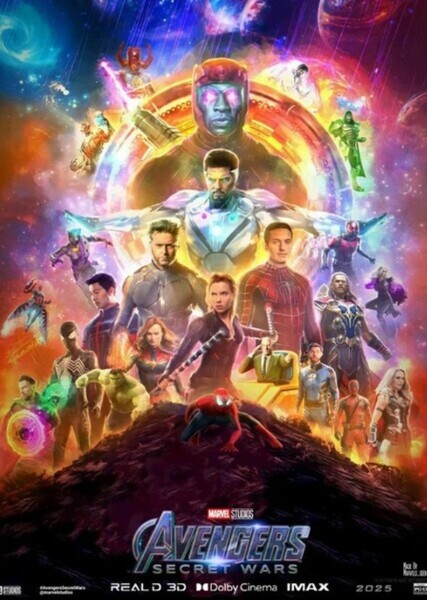 Avengers: Secret Wars Fan Casting Poster