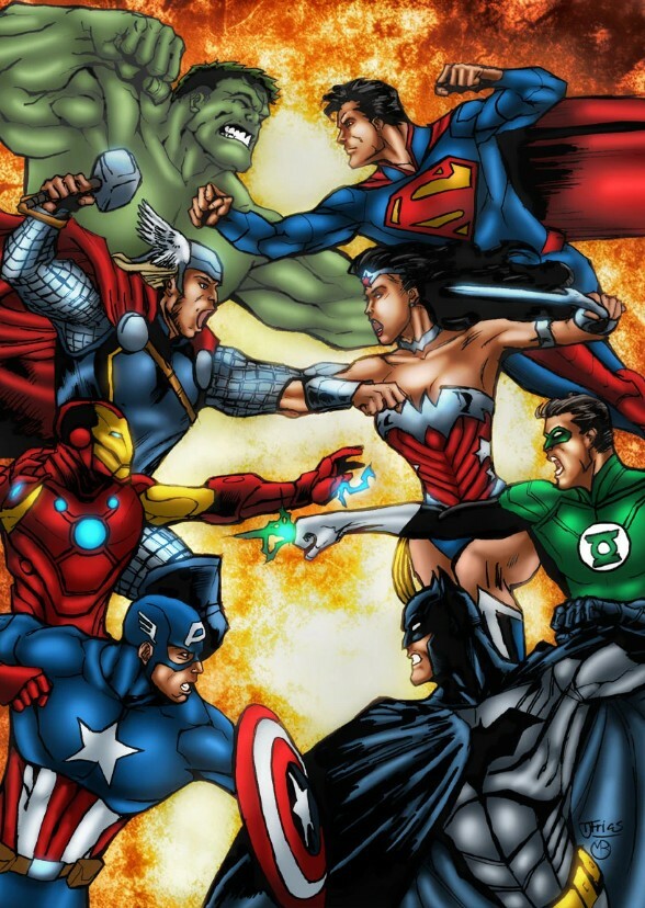 Avengers vs Justice League