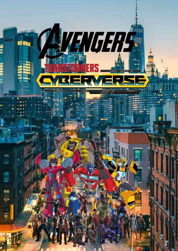 Avengers X Transformers Cyberverse