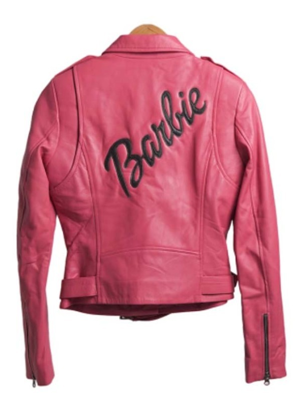 Barbie Doll Pink Leather Jacket