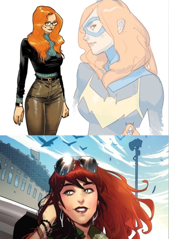 Batgirl/Mary Jane Watson crossover