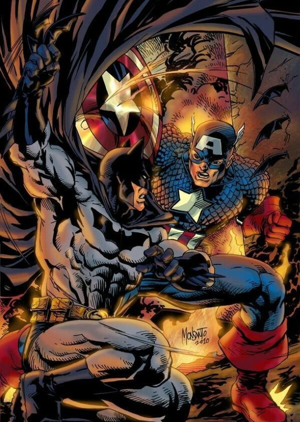 Batman & Captain America