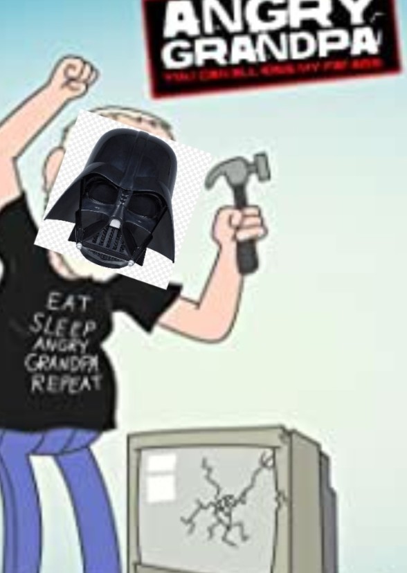 Angry Grandpa (star wars edition)