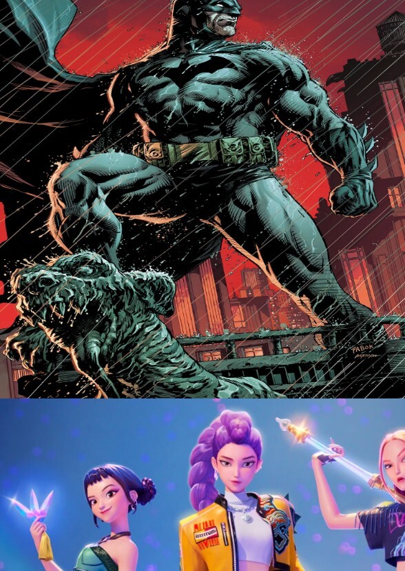 Batman meet kpop demon hunters