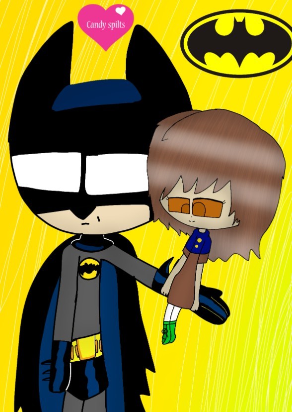 Batman meets candy spilts