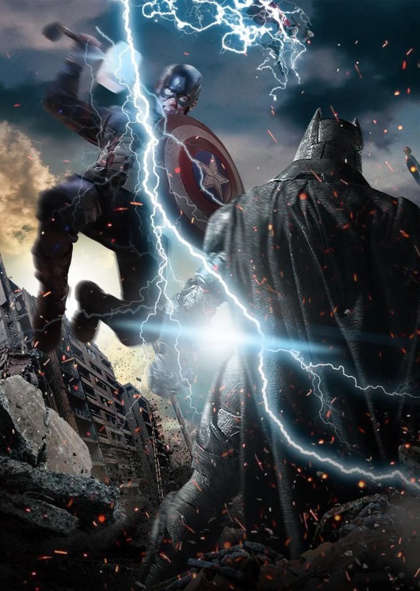 Batman vs Captain America: Dark New Beginnings (2024)