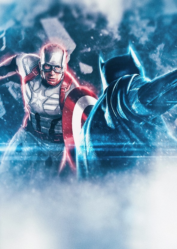 Batman vs Captain America: Non MCU Non DCEU