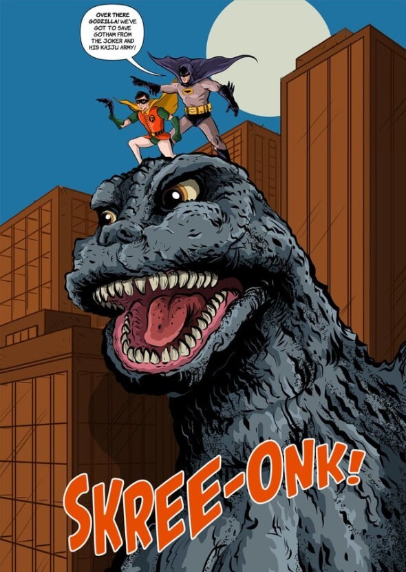 Batman vs. Godzilla