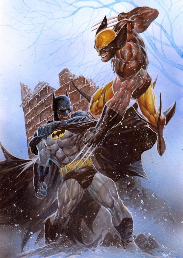 Batman vs Wolverine 