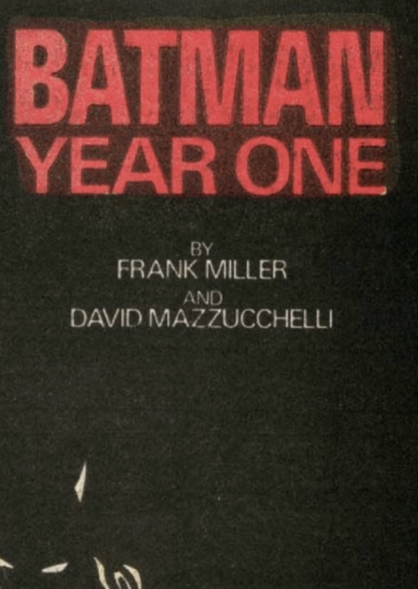 BATMAN: YEAR ONE
