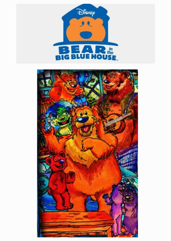 Bear In The Big Blue House Cartoon and Live Action Rebooted Series