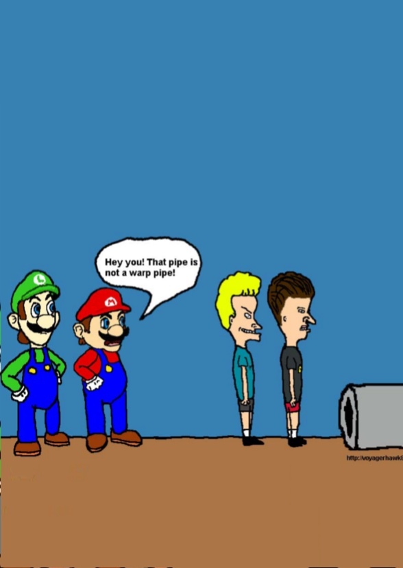 Beavis and Butt-head Do the Mushroom Kingdom