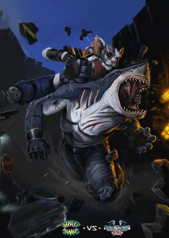 Biker Mice from Mars: Target Street Sharks