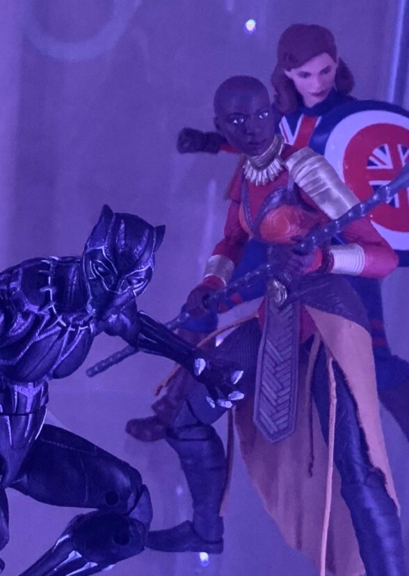 Black Panther & Captain Carter