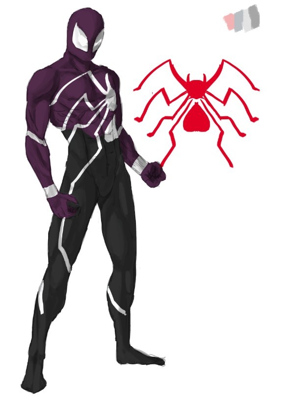 Black Spider Man 1.0