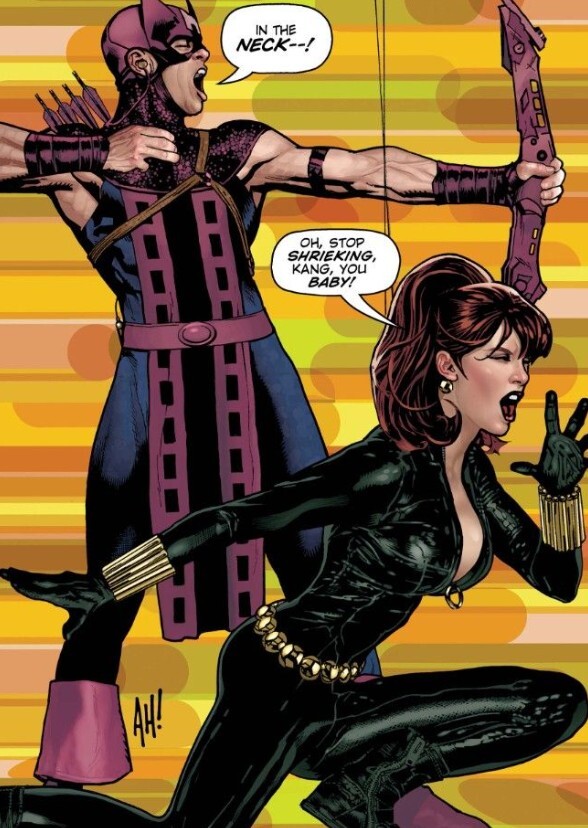 Black Widow & Hawkeye