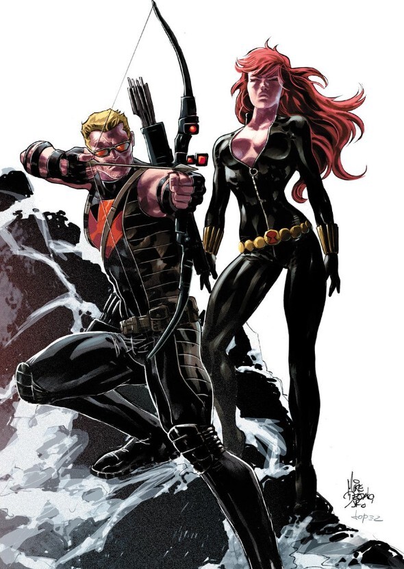 Black Widow & Hawkeye